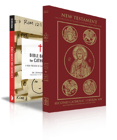Bible Basics for Catholics + New Testament Paperback Combo Pack